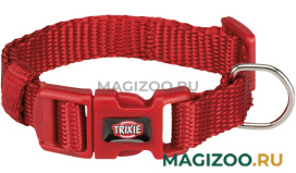 Ошейник для собак Trixie Premium XXS–XS нейлон красный 10 мм 15 – 25 см (1 шт)