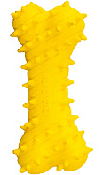 Игрушка для собак Playology Puppy Teething Bone кость для щенков дентальная хрустящая с ароматом курицы желтая (1 шт)