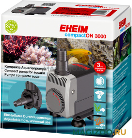 Помпа погружная Eheim compactON 3000 для аквариума 1800 – 3000 л/ч, 55 Вт, до 2,7 м (1 шт)