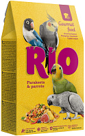 RIO GOURMET корм для крупных и средних попугаев (250 гр)