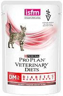 PRO PLAN VETERINARY DIETS DM ST/OX DIABETES для взрослых кошек при сахарном диабете с говядиной 85 гр (85 гр)