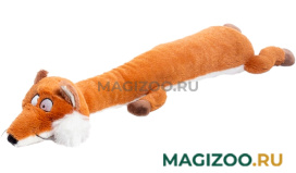 Игрушка для собак GiGwi Лиса с большой и малой пищалкой 62 см (1 шт)