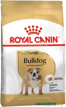 Сухой корм ROYAL CANIN BULLDOG ADULT для взрослых собак английский бульдог (3 кг)