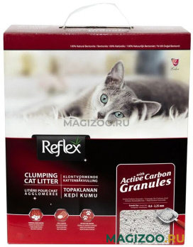 REFLEX наполнитель комкующийся для туалета кошек сверхпрочное комкование (10 л)