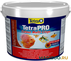 TETRA PRO COLOUR корм чипсы для всех видов рыб для усиления и поддержания окраски (10 л)
