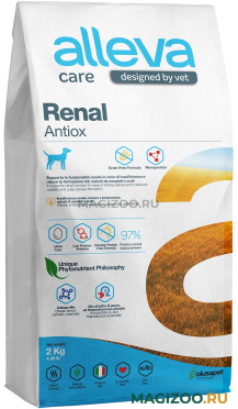 Сухой корм ALLEVA CARE ADULT DOG RENAL-ANTIOX для взрослых собак при хронической почечной недостаточности (2 кг)