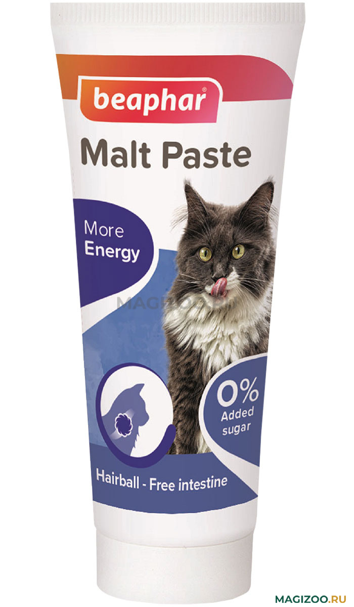 Паста GIMCAT для кошек Malt-Soft-Extra с эффектом выведения шерсти, 0, кг