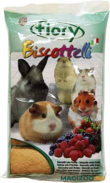 FIORY BISCOTTELLI – Фиори бисквиты для грызунов с ягодами (35 гр)
