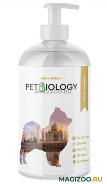 Шампунь увлажняющий Petbiology Индия для собак и щенков с ароматом манго и лемонграссом 300 мл (1 шт)