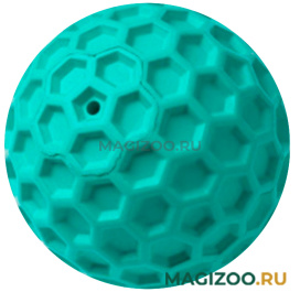 Игрушка для собак Homepet Silver Series мяч для чистки зубов каучук бирюзовый 8 см (1 шт)