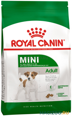 Сухой корм ROYAL CANIN MINI ADULT для взрослых собак мелких пород от 10 месяцев (4 кг УЦ)