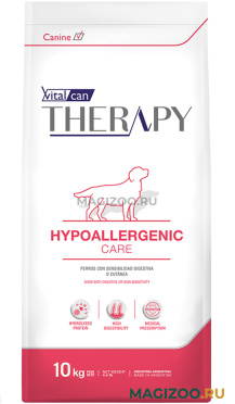 Сухой корм VITALCAN THERAPY CANINE HYPOALLERGENIC CARE для собак при пищевой аллергии (10 кг)