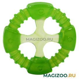 Игрушка для собак DOGLIKE Космос Кольцо зеленое (1 шт)