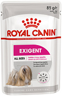 ROYAL CANIN EXIGENT CARE для привередливых взрослых собак всех пород паштет пауч (85 гр)