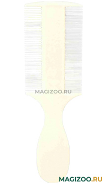 Расческа Trixiе для короткой шерсти двусторонняя пластиковая 14 см (1 шт)