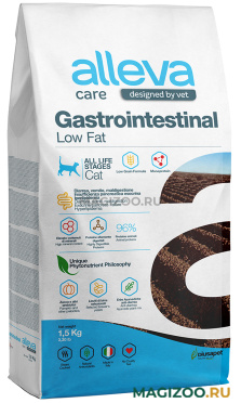 Сухой корм ALLEVA CARE ADULT CAT GASTROINTESTINAL LOW FAT для взрослых кошек при заболеваниях желудочно-кишечного тракта (1,5 кг)