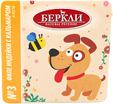 БЕРКЛИ № 3 для собак и щенков с филе индейки и кальмаром в желе (100 гр)