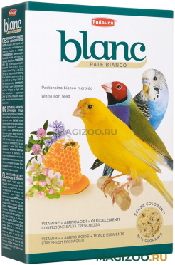 PADOVAN BLANC PATEE дополнительный корм для декоративных птиц с медом (300 гр)