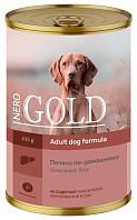 NERO GOLD ADULT DOG HOME MADE LIVER для взрослых собак с печенью по-домашнему (415 гр)