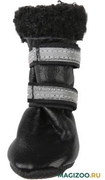 FOR MY DOGS сапоги для собак зимние черные FMD632-2018 BL (1) 