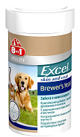 Витамины для собак и кошек 8 IN 1 EXCEL Brewer’s Yeast пивные дрожжи (140 т)
