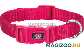 Ошейник для собак Trixie Premium S–М нейлон фуксия 15 мм 30 – 45 см (1 шт)