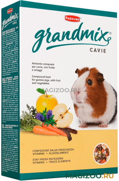 PADOVAN GRANDMIX CAVIE корм для морских свинок и шиншилл (850 гр)