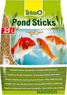 TETRA POND STICKS корм гранулы для прудовых рыб (25 л)