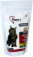 1ST CHOICE CAT ADULT STERILIZED беззерновой для взрослых кастрированных котов и стерилизованных кошек с курицей и картофелем (0,32 кг)