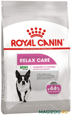 Сухой корм ROYAL CANIN MINI RELAX CARE для взрослых собак маленьких пород при стрессе (3 кг)