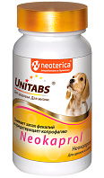 UNITABS NEOKAPROL кормовая добавка для щенков и собак всех пород для снижения запаха фекалий и предотвращения копрофагии уп. 100 таблеток (1 шт)