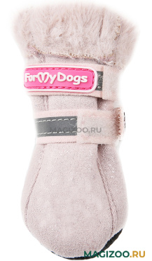 FOR MY DOGS сапоги для собак зимние розовые FMD641-2019 L.P (4) 
