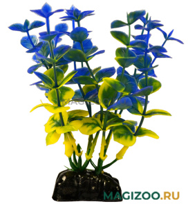 Растение для аквариума пластиковое Barbus Plant 026/10 Бакопа синяя 10 см (1 шт)