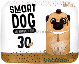 Пеленки впитывающие для собак Smart Dog 60 х 40 см (30 шт)