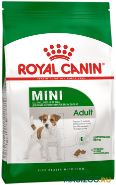 Сухой корм ROYAL CANIN MINI ADULT для взрослых собак маленьких пород (0,8 кг)