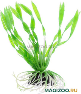 Растение для аквариума пластиковое Валиснерия спиральная зеленая, BARBUS, Plant 014 (10 см)