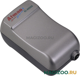 Компрессор Atman AT-A2500 одноканальный нерегулируемый для аквариума 80 - 200 л, 120 л/ч, 2,5 Вт (1 шт)