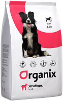 ORGANIX ADULT DOG LAMB для взрослых собак всех пород при аллергии с ягненком (2,5 кг)