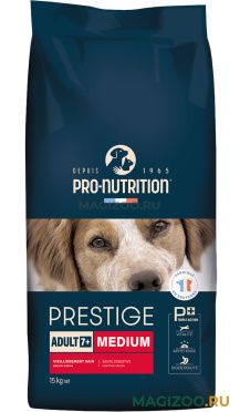 Сухой корм FLATAZOR PRESTIGE ADULT 7+ MEDIUM для пожилых собак средних пород (15 кг)