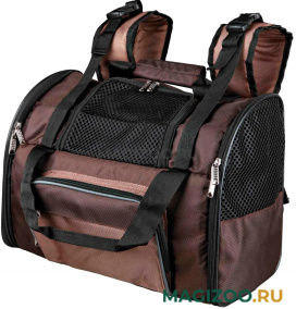 Рюкзак переноска Trixie Shiva коричневый/бежевый 41 х 30 х 21 см (1 шт)