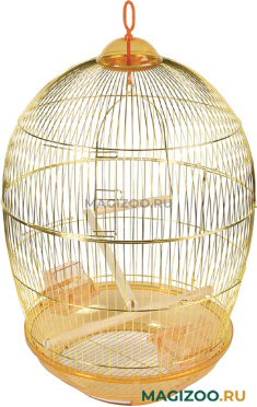 Клетка для птиц Triol 480G круглая золото цвет в ассортименте 48 х 76,5 см (1 шт)