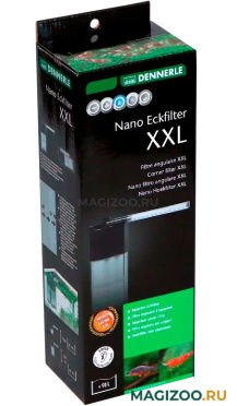 Фильтр внутренний угловой Dennerle Nano corner filter XXL для аквариума 90 – 120 л, 390 л/ч, 5,1 Вт (1 шт)
