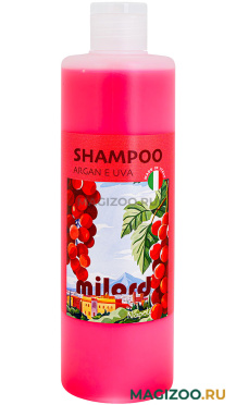 Шампунь для собак и кошек Milord Shampoo Uva очищающий с пантенолом и маслом арганы 300 мл (1 шт)