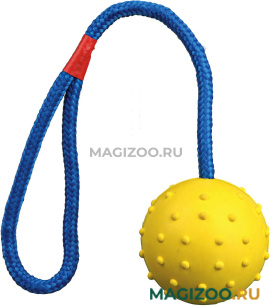 Игрушка для собак Trixie Мяч на веревке 7 см 30 см (1 шт)