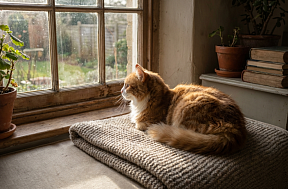 Как выбрать лежанку для кошки?