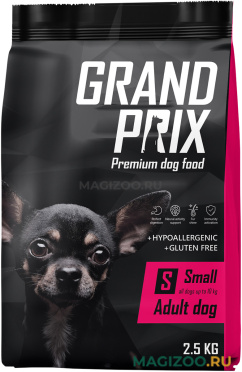 Сухой корм GRAND PRIX SMALL ADULT для взрослых собак маленьких пород с курицей (2,5 кг)