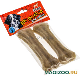 Лакомство КАСКАД для собак кости из жил 15 см пакет уп. 2 шт (150 гр)