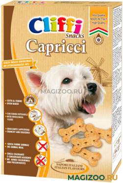 Лакомство Cliffi Capricci для взрослых собак всех пород косточки хрустящие 400 гр (1 шт)