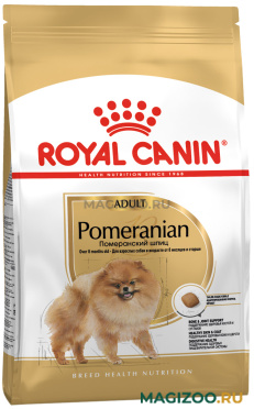 Сухой корм ROYAL CANIN POMERANIAN ADULT для взрослых собак породы Померанский Шпиц (1,5 кг УЦ)