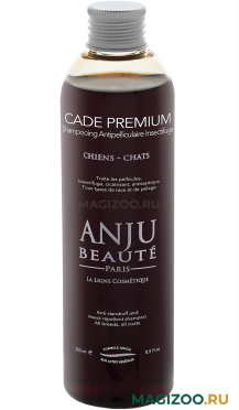 Шампунь Anju Beaute Cade Premium концентрированный от перхоти и паразитов для собак и кошек с можжевеловым маслом и цитронеллой 250 мл (1 шт)